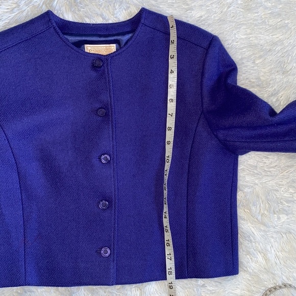 Pendleton Periwinkle Blue wool blazer - Picture 5 of 8